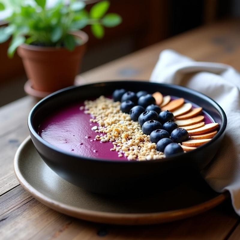 Bowl de Acaí y Polvo de Baobab: Desayuno Africano Alto en Antioxidantes