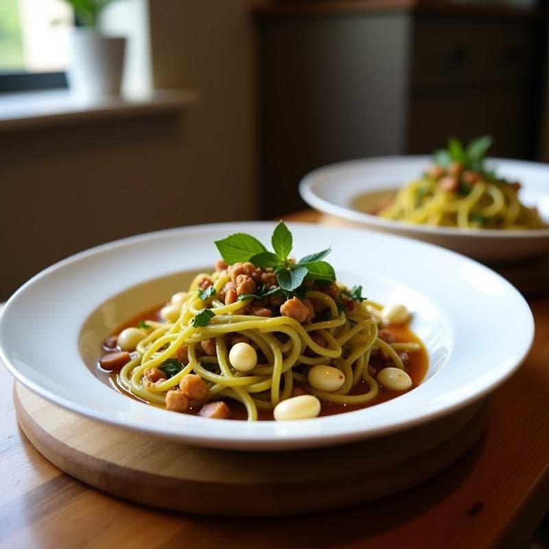 Bowl de Achicoria y Nueces: Ensalada Francesa con Vinagreta de Mostaza de Dijon