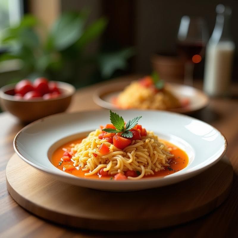 Bowl de Arroz salvaje y Lichi con Aderezo de Frambuesa: Postre Chino Dulce-Salado en 15 Minutos