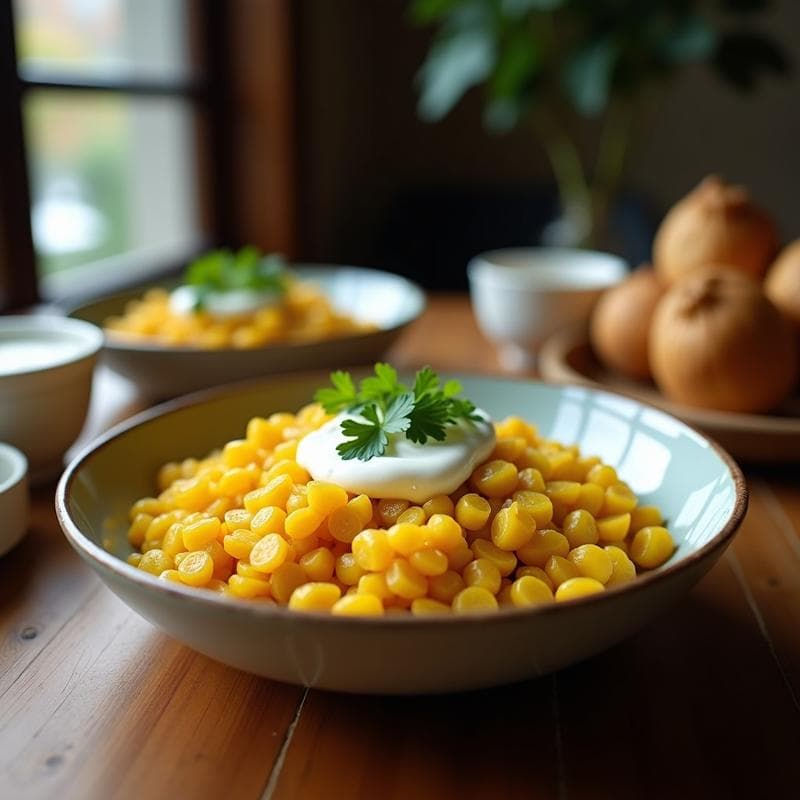Bowl de Batata Amarilla y Lentejas con Aderezo de Yogur de Coco: Receta India Vegana y Saciante