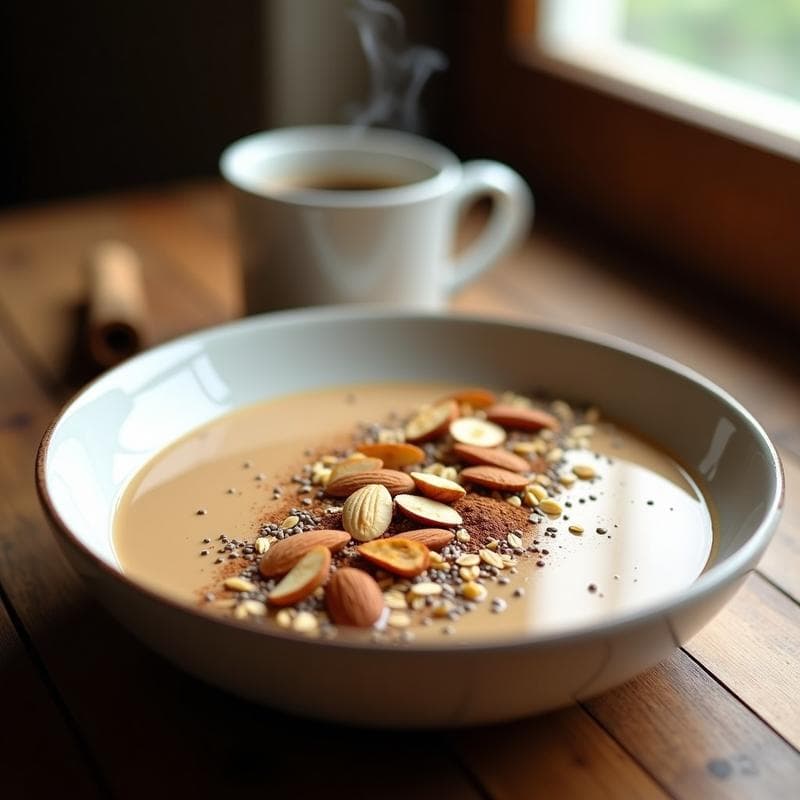 Bowl de Café con Caimito: Receta Energética con Umami Natural en 10 Minutos