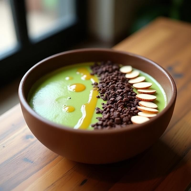 Bowl de Café y Matcha: Receta Energética en 10 Minutos con Toque Japonés