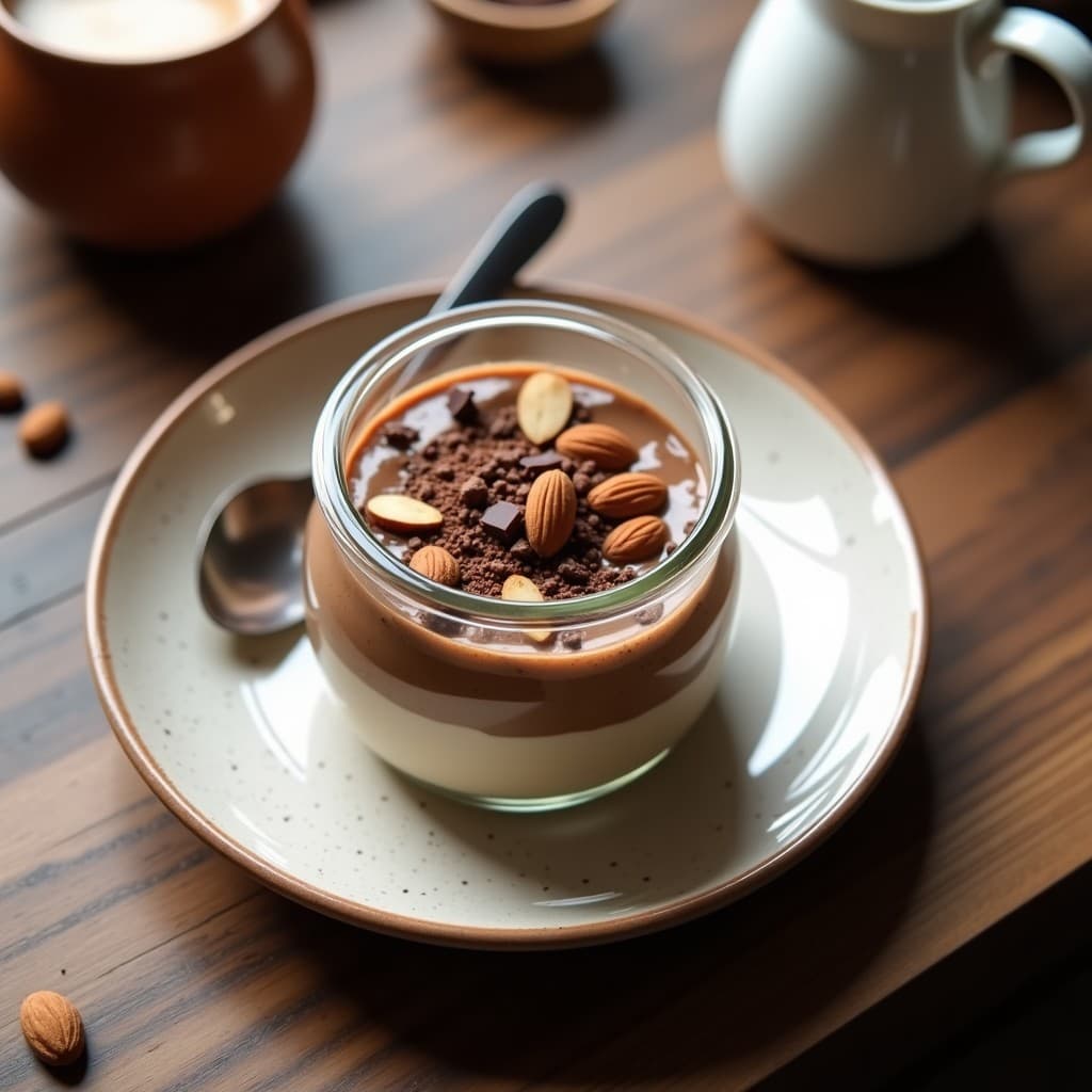 Bowl de Café Mocha Proteico: Receta Overnight Sin Azúcar para Energía Matutina