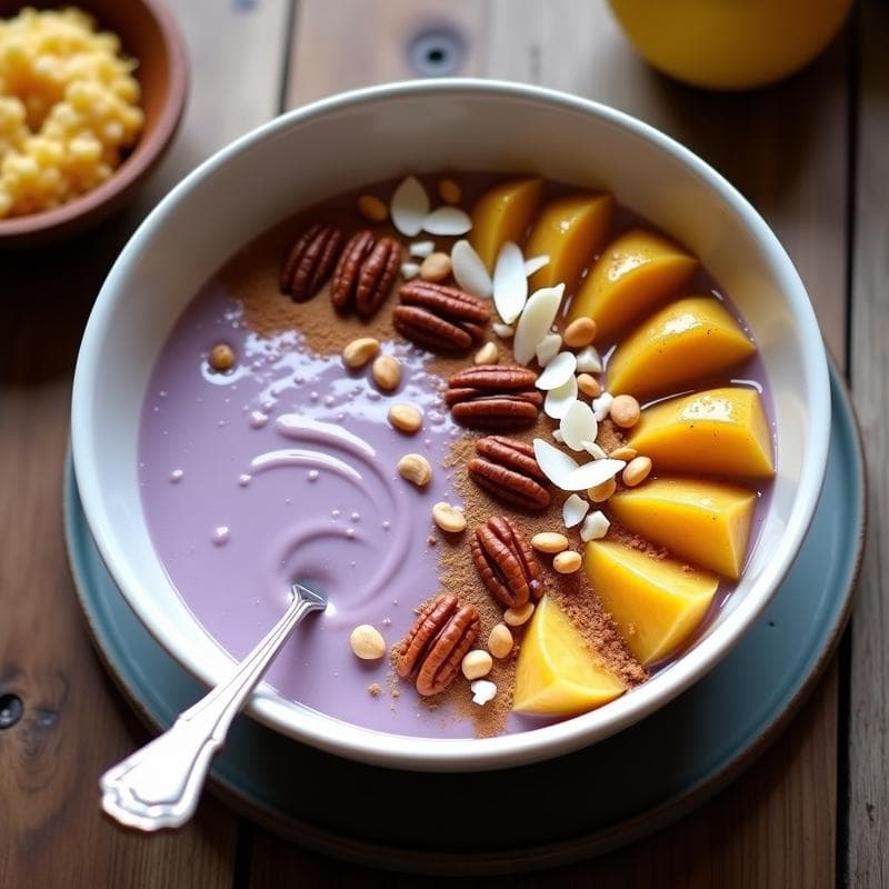Bowl de Chía y Camu Camu: Desayuno Energético Peruano con Toque Ácido