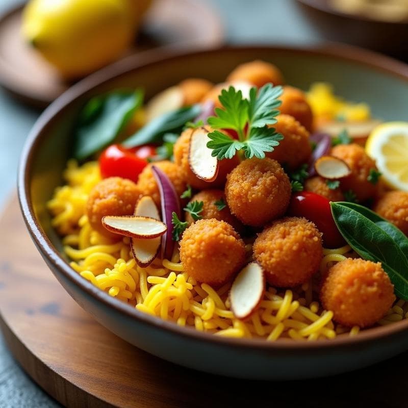 Bowl de Cúrcuma Dorada con Garbanzos Crujientes: Receta Antiinflamatoria en Airfryer y Sin Gluten