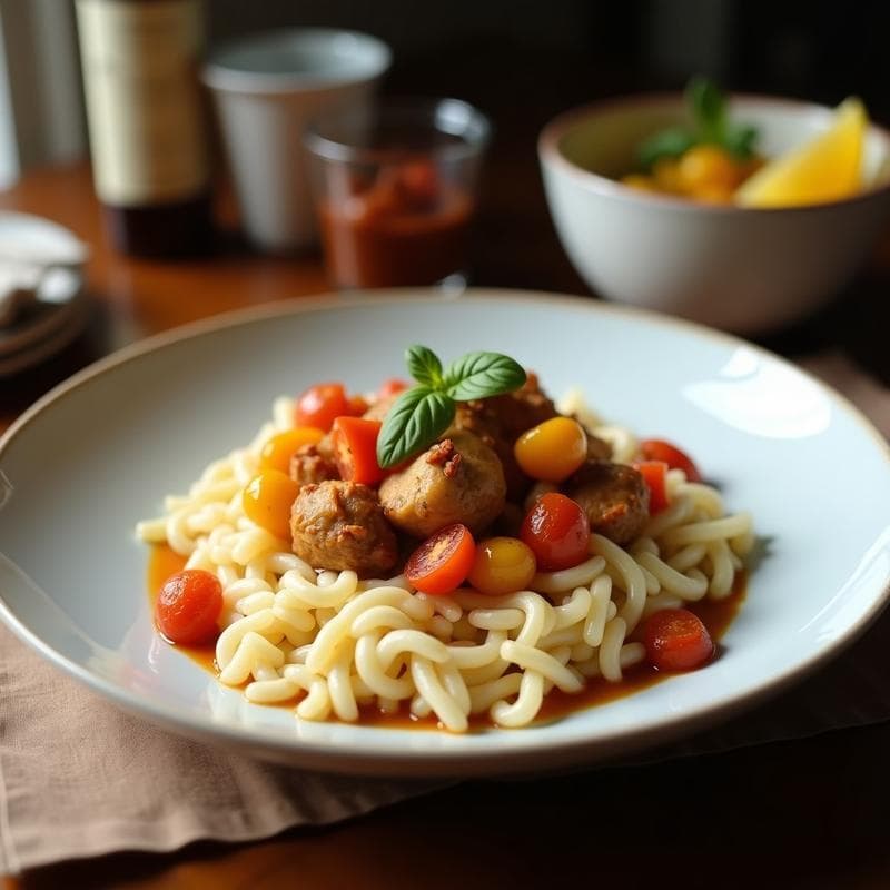 Bowl de Fonio con Pollo al Péper y Berenjenas Asadas: Receta Africana en Airfryer