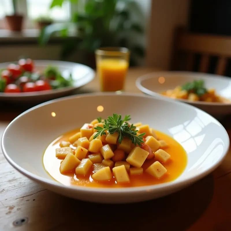 Bowl de Fono y Espinacas con Vinagreta de Naranja: Desayuno Samoano Rico en Fibra