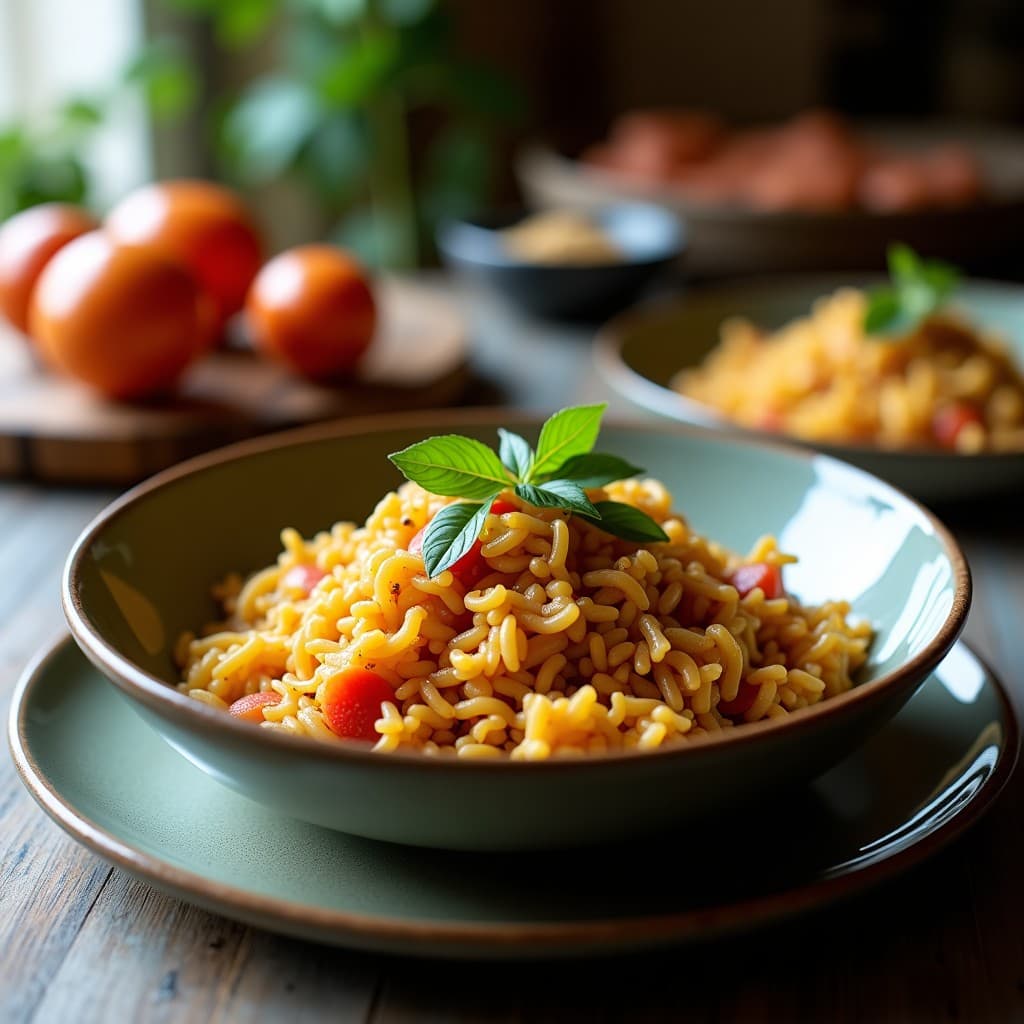 Bowl de Freekeh con Granados y Vinagreta de Zumaque: Desayuno Libanés Rico en Fibra