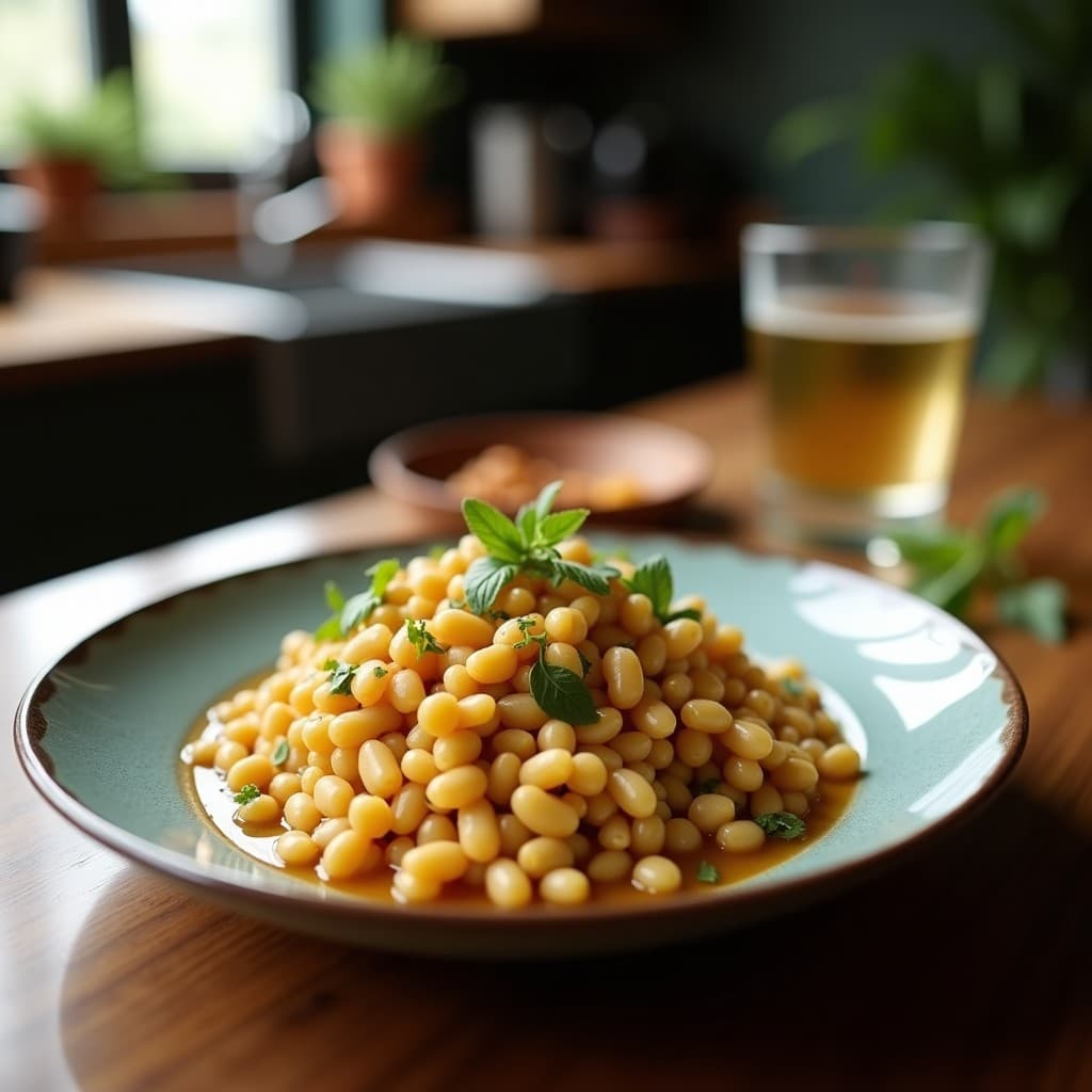Bowl de Frijoles Mung y Espárragos con Vinagreta de Limón: Receta China Detox en 15 Minutos