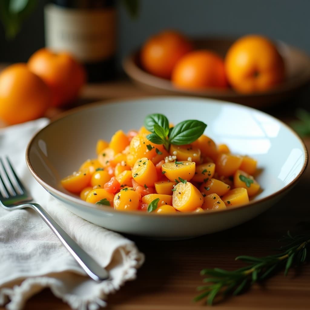 Bowl de Hinojo y Naranjas Sangre con Vinagreta de Azafrán: Ensalada Española Antiinflamatoria
