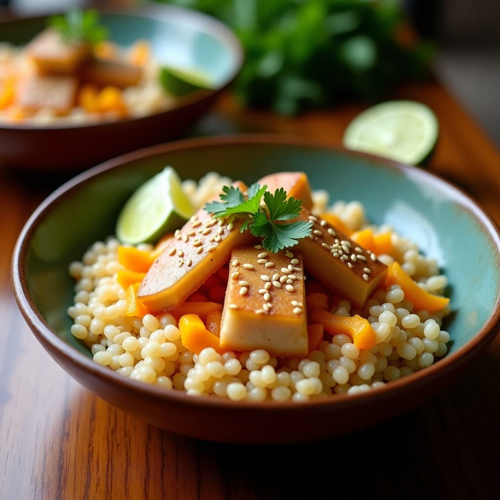 Bowl de Quinoa Chiclayo con Camu Camu y Pez Sierra: Receta Peruana Alta en Omega-3