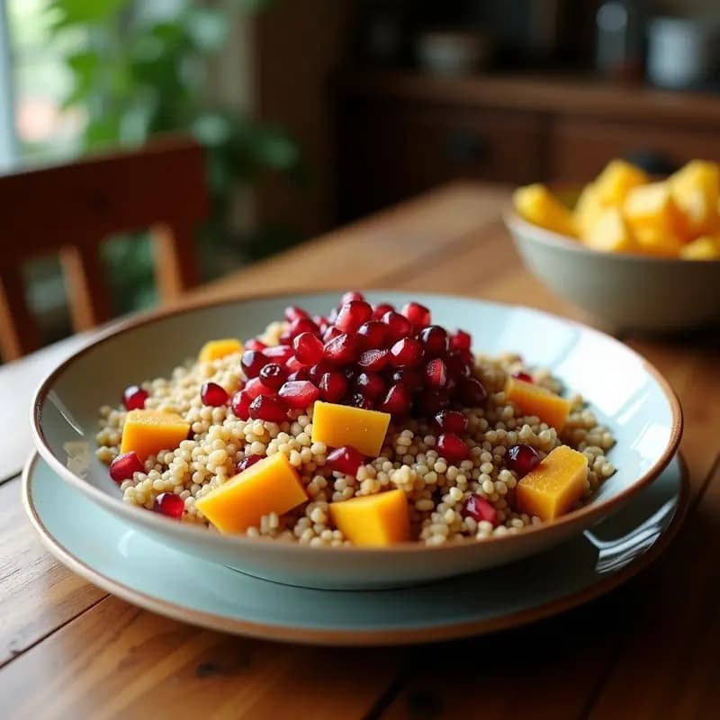 Bowl de Quinoa, Chirivía y Granados: Receta Pikliz Haitiana Vegana