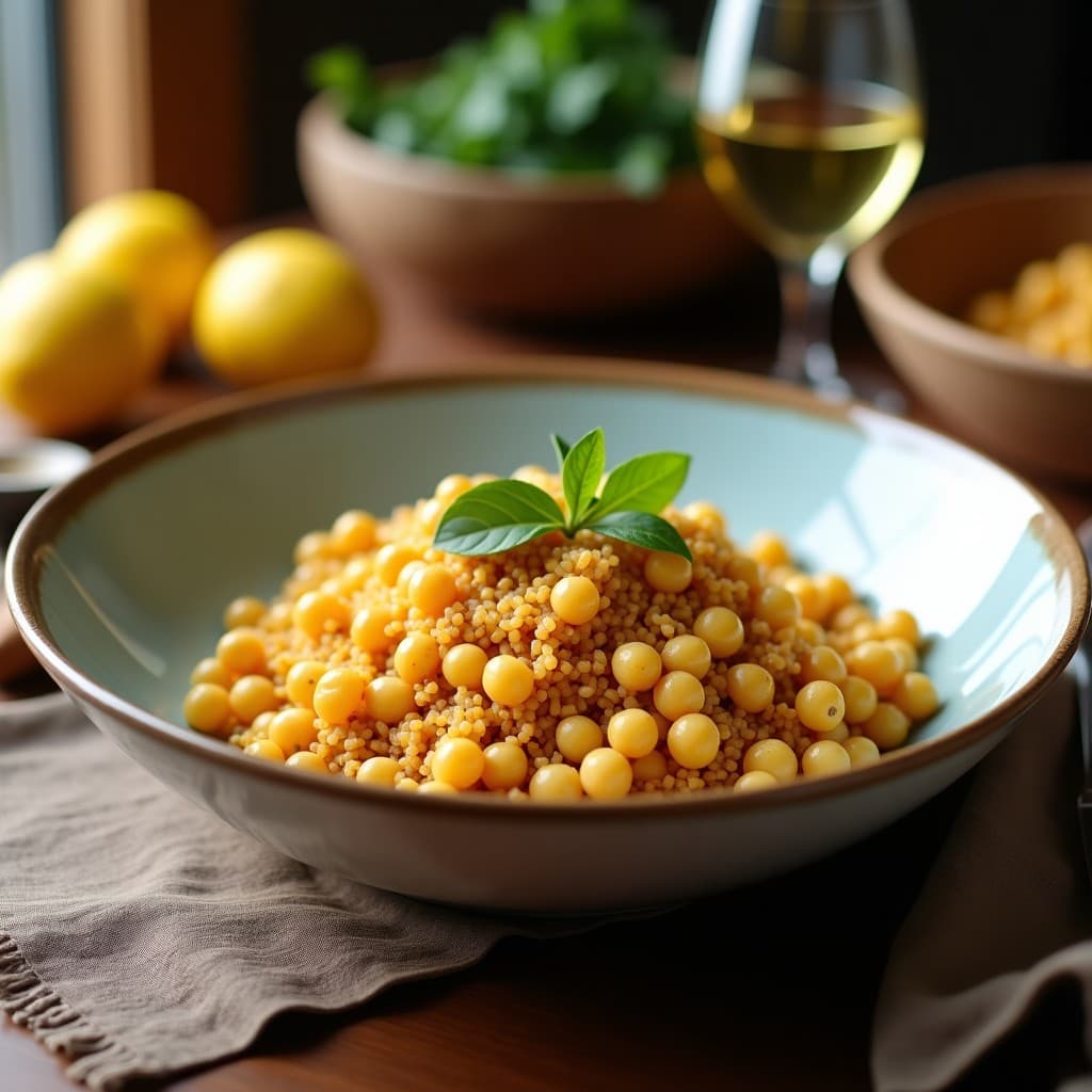 Bowl de Quinoa con Garbanzos Crujientes y Aliño de Limón y Aceite de Oliva: Receta Vegana para Tupper