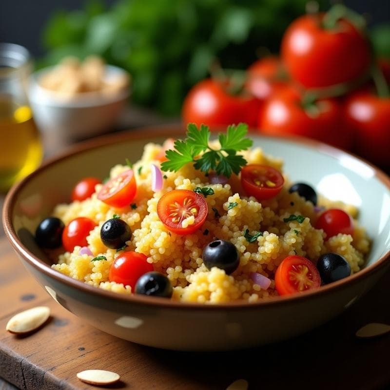Bowl de Quinoa con Hierbas Provenzales: Receta en Airfryer Crujiente y Rápida