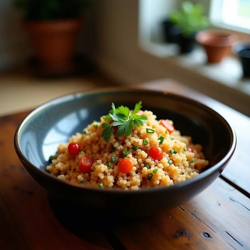 Bowl de Quinoa Negra con Ceviche de Hongos Ostra: Receta Vegana y Marina que Engancha