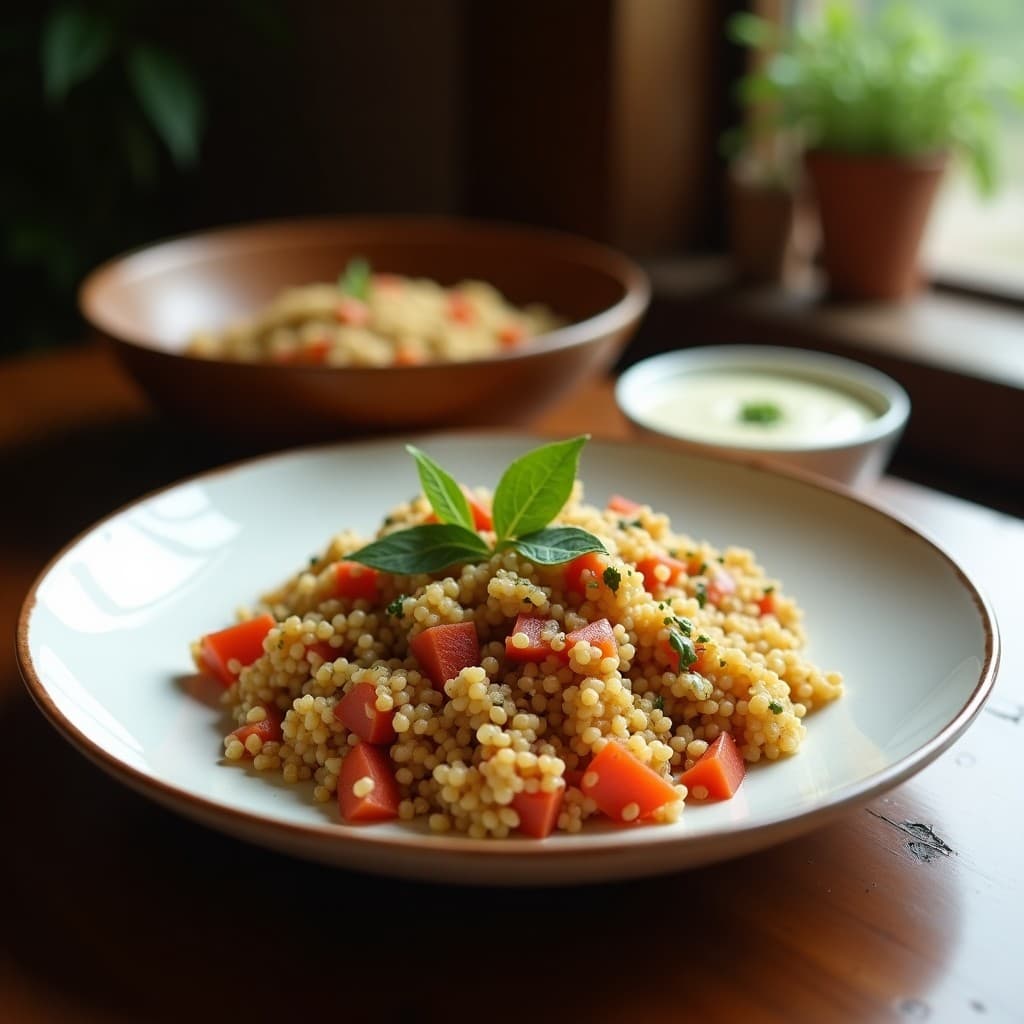 Bowl de Quinoa con Remolacha Asada y Tahini: Receta Vegana y Sin Gluten para Tupper