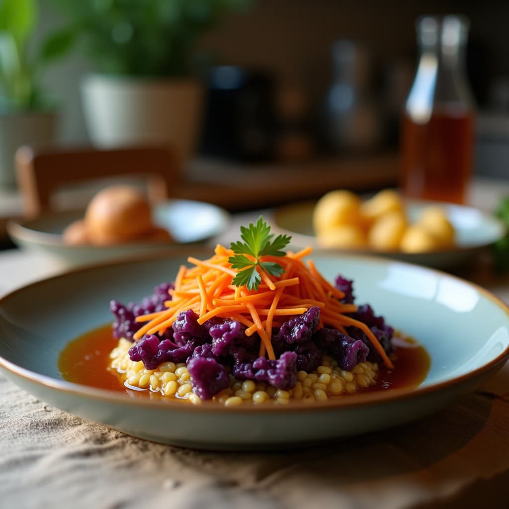 Bowls de Caenophia con Salsa de Cacahuete y Semillas de cáñamo: Receta con Algas Alta en Omega-3