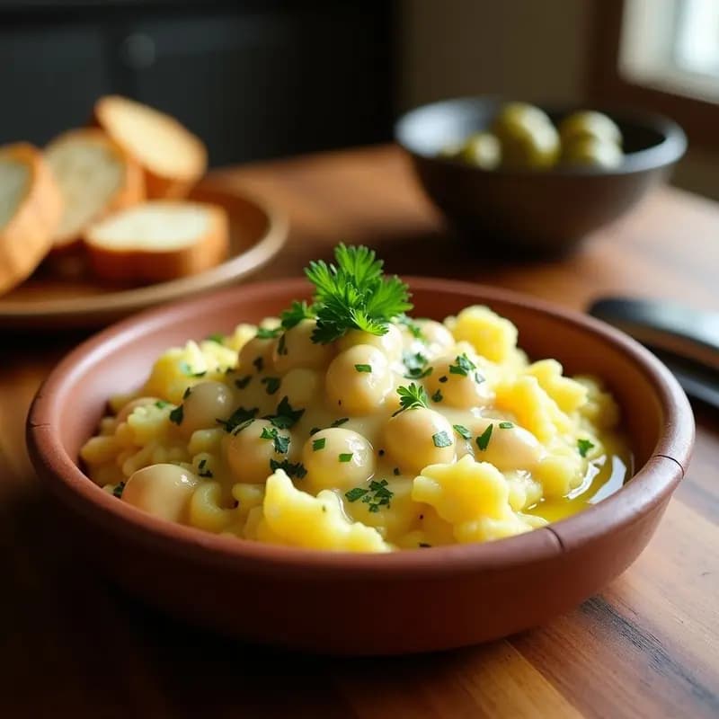 Brandade de Bacalhau con Patatas: Receta Portuguesa Cremosa Tradicional