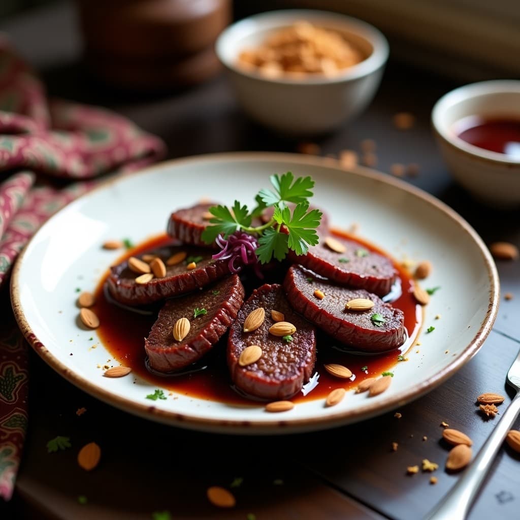Breas de Ternera Marinadas en Vino Tinto y Especias Beréber: Receta Marroquí en Airfryer