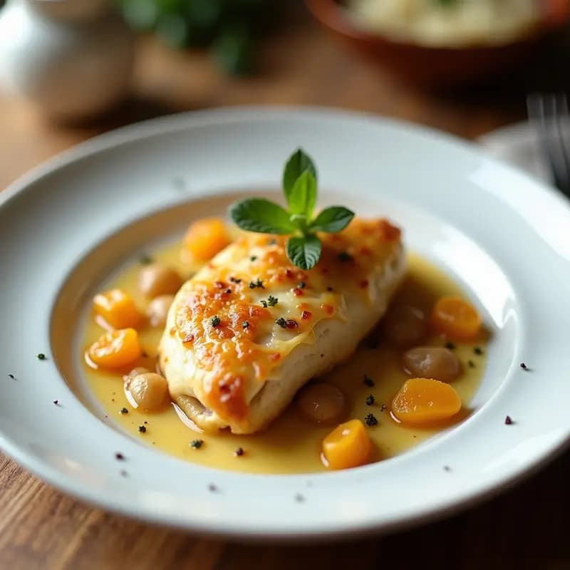 Brick de Pollo y Pasas con Canela: Receta Tunecina Crujiente en Sartén