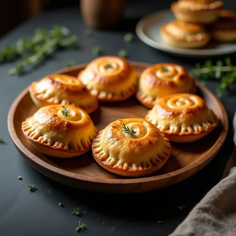Bridies Escoceses de Cordero y Nabos: Empanadas Tradicionales en Airfryer