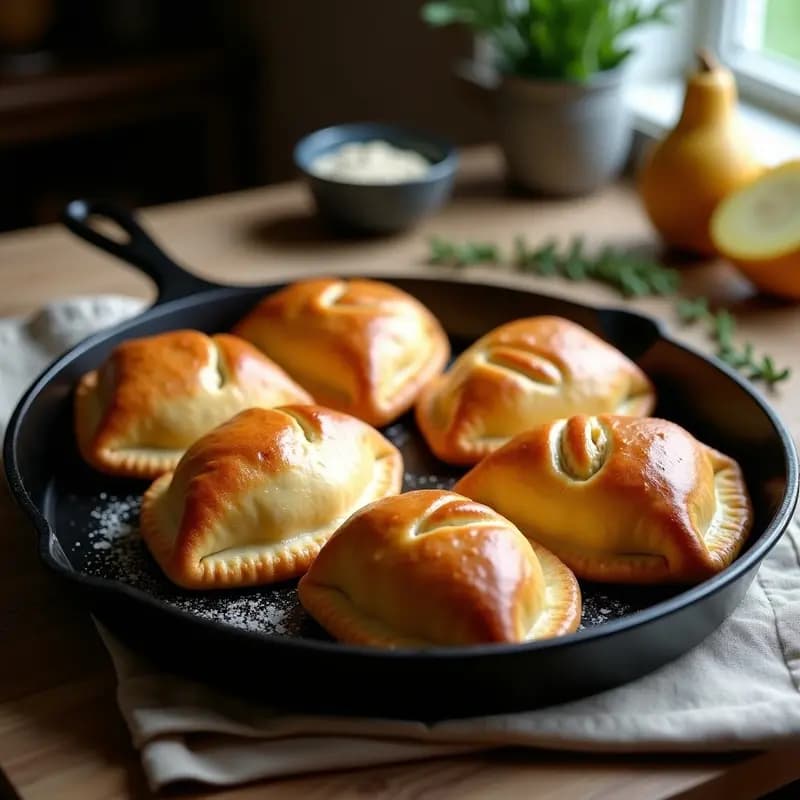 Bridies Escoceses de Cordero y Neep: Empanadas Británicas Sin Gluten en Horno