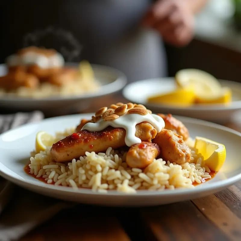 Bridine de Pollo Libanes con Arroz y Yogur: Receta de Comfort Food en Una Olla