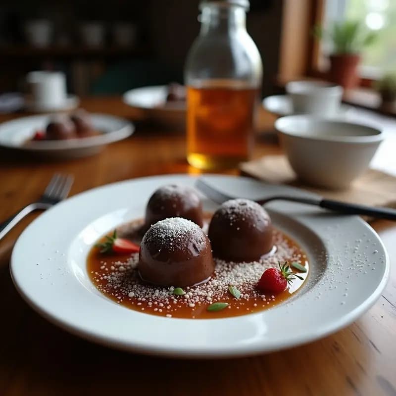 Brigadeiro de Cacahuete y Chocolate Negro: Postre Brasilero Sin Lactosa y Keto