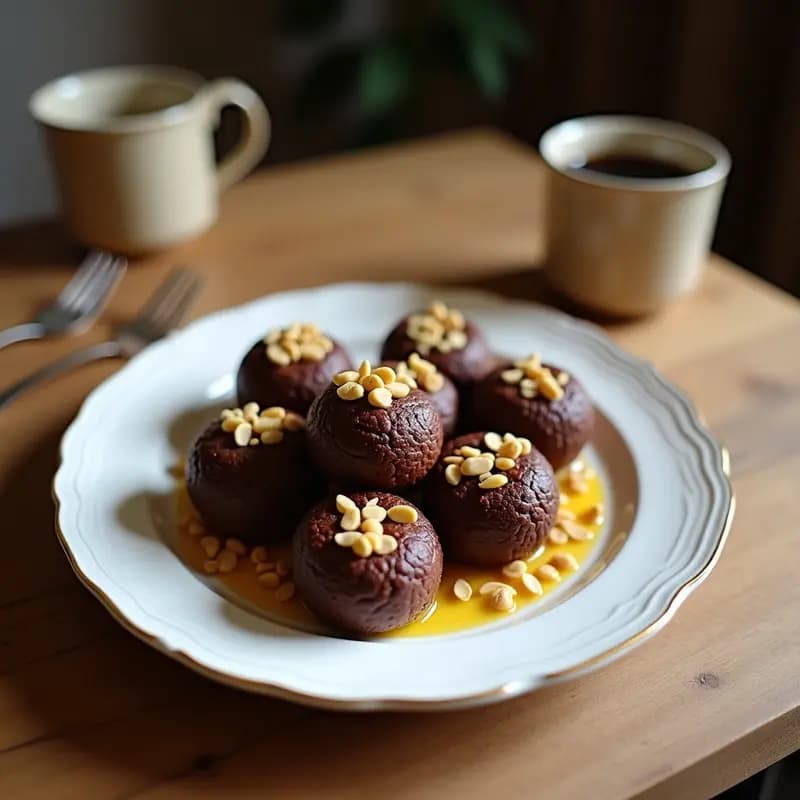 Brigadeiro de Cacahuete: Dulce Brasileño Sin Lácteos y Alta en Proteína