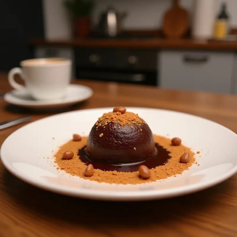 Brigadeiro de Cacao y Avellanas con Toque de Canela: Dulce Brasileño Sin Azúcar