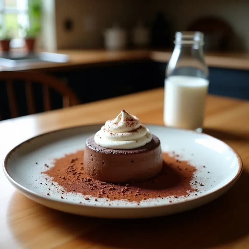 Brigadeiro Brasileño de Cacao y Coco: Postre Sin Horno y Sin Azúcar Refinada en 10 Minutos