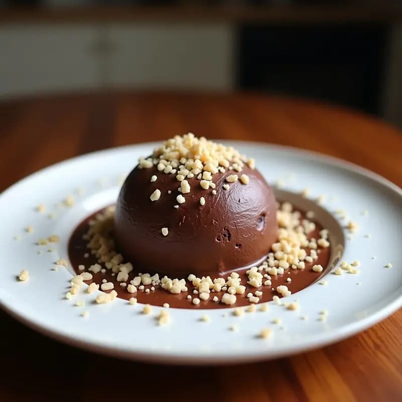 Brigadeiro de Cacao y Cocorape con Virutas de Coco: Postre Brasilero Vegano y Sin Azúcar