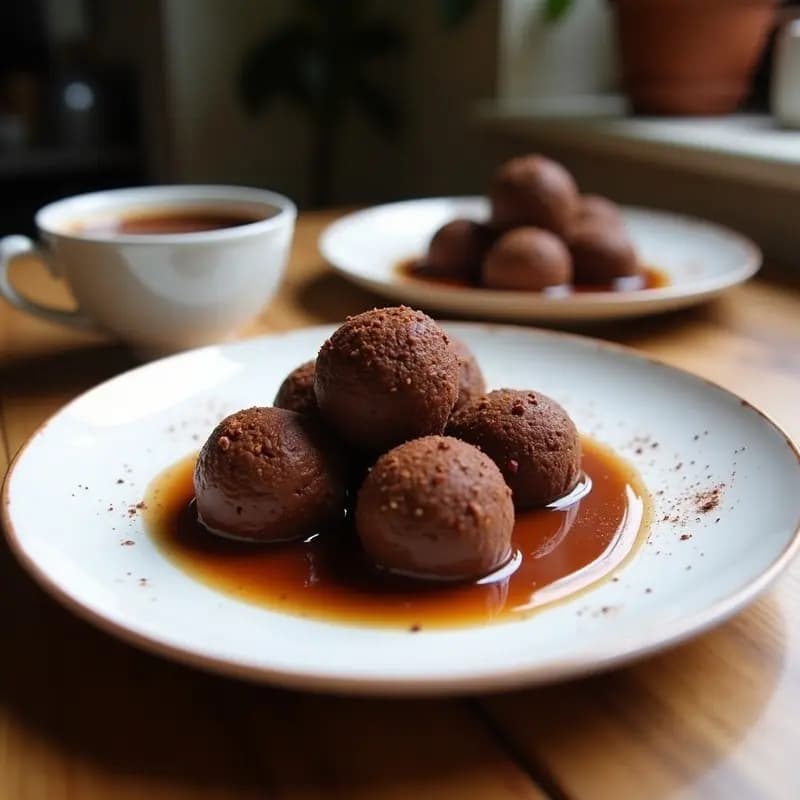 Brigadeiro de Cacao y Leche Condensada: Trufas Brasileñas Sin Horno en 10 Minutos