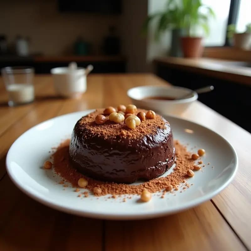 Brigadeiro de Cacao y Nuez de Brasil: Postre Brasilero Sin Azúcar y Energético