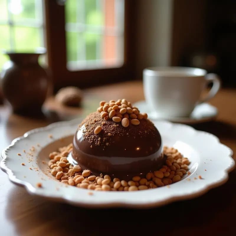 Brigadeiro de Cacao Puro y Almendras: Postre Brasileño Keto y Sin Azúcar