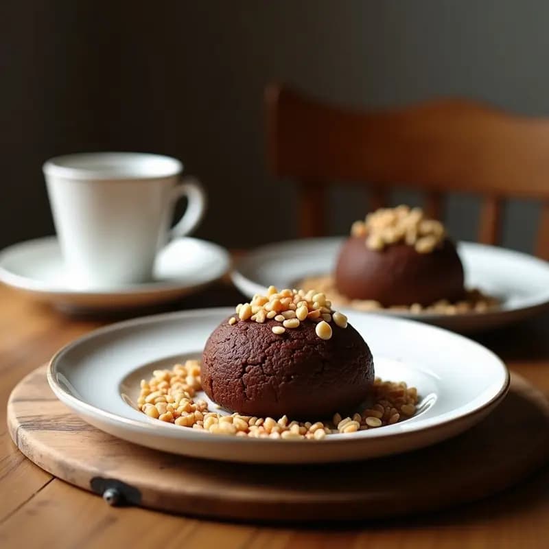 Brigadeiro de Café y Nueces: Trufas Brasileñas con Energía Natural y Sin Azúcar