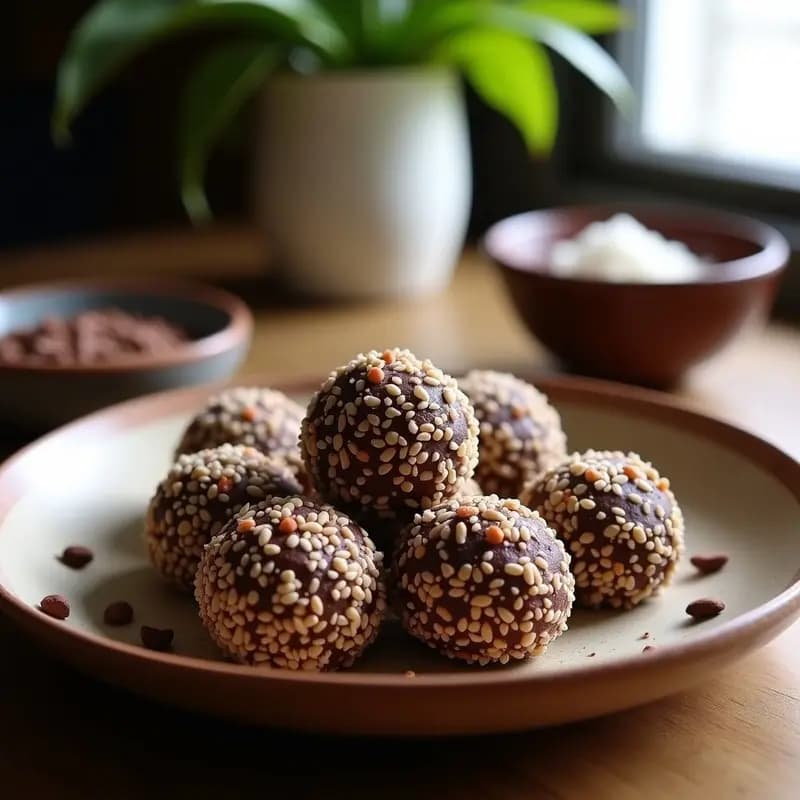Brigadeiro de Castaña de Cajú: Trufas Brasileñas Sin Lácteos y Veganas