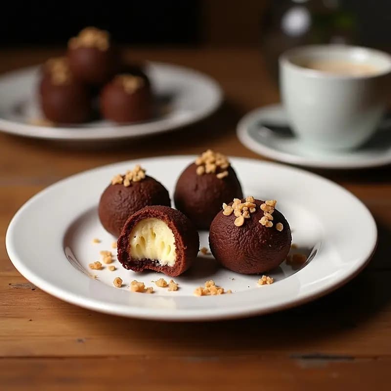 Brigadeiros de Cacao y Almendra: Postre Brasilero Sin Azúcar y Rico en Energía en 3 Ingredientes