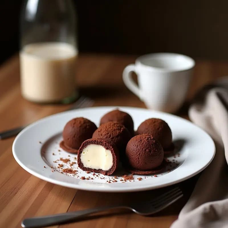 Brigadeiros Brasileños con Leche Condensada y Cacao: Dulce Tradicional en 5 Ingredientes