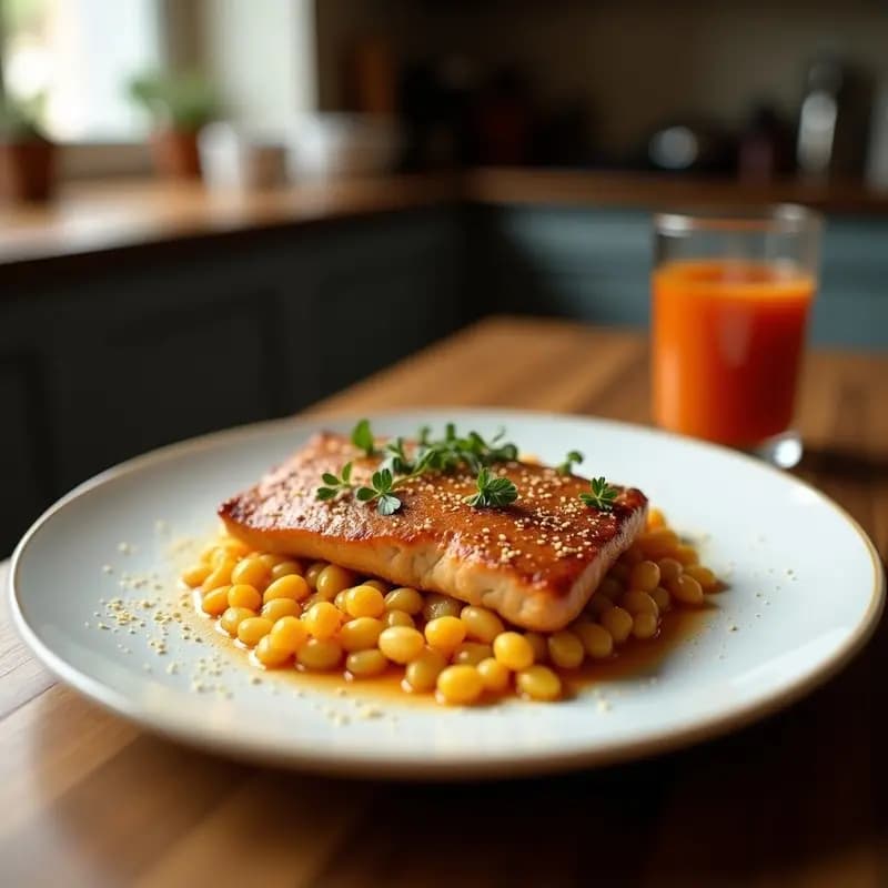 Brik Tunecino de Atún y Huevas de Salmón: Aperitivo Crujiente con Sésamo