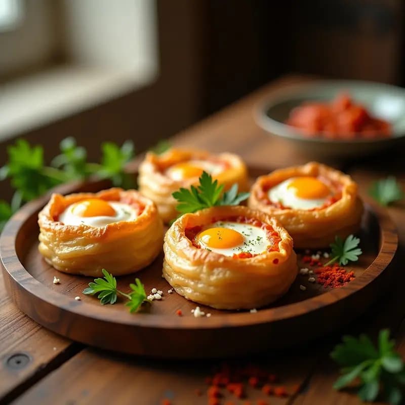Brik de Atún y Huevo con Hojas de Filo: Receta Tunecina Rápida y Alta en Proteína