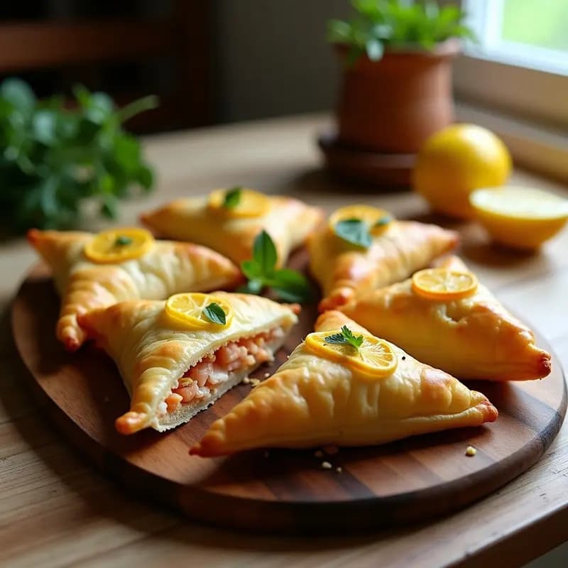 Brik de Atún y Huevo con Hierbas Provenzales: Receta Tunezina Crujiente en Airfryer