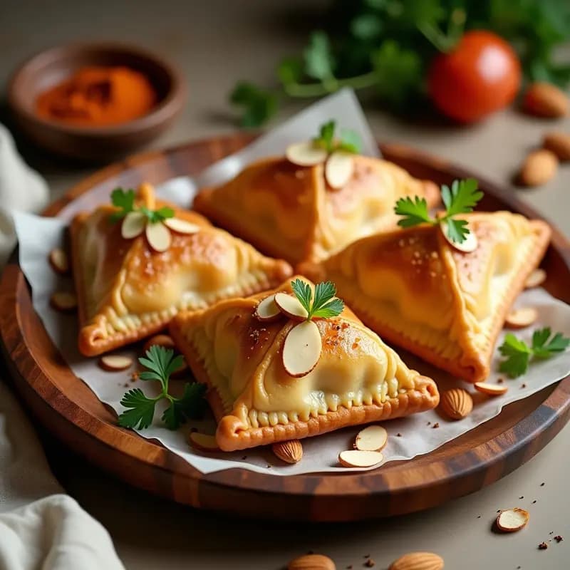 Brik de Atún y Huevo con Especias Ras el Hanout: Receta Tunecina en Airfryer
