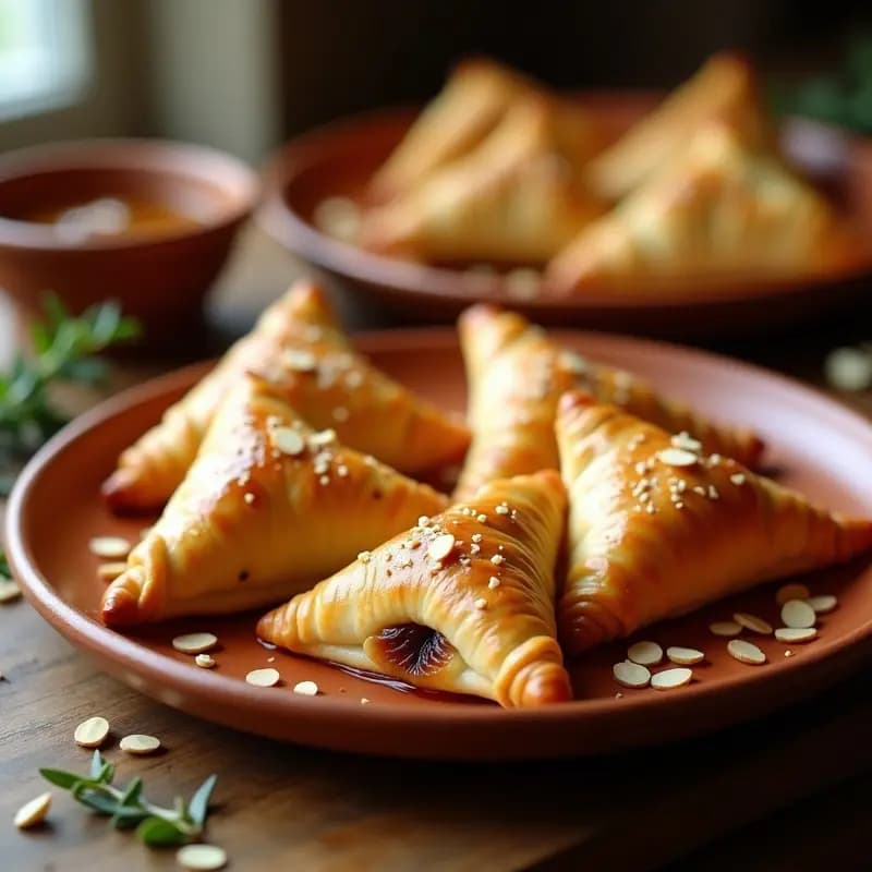 Brik de Higo y Queso de Oveja: Entrante Tunecino Crujiente en Airfryer