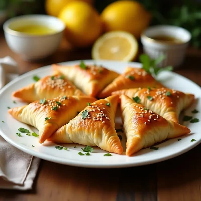 Brik Pastry de Atún y Presas de Limón: Aperitivo Tunecino Crujiente en 20 Minutos
