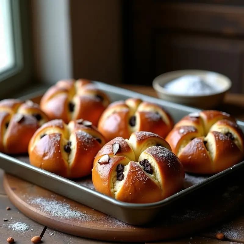 Brioche Francés con Chocolate y Almendras: Desayuno Dulce y Esponjoso en 30 Minutos