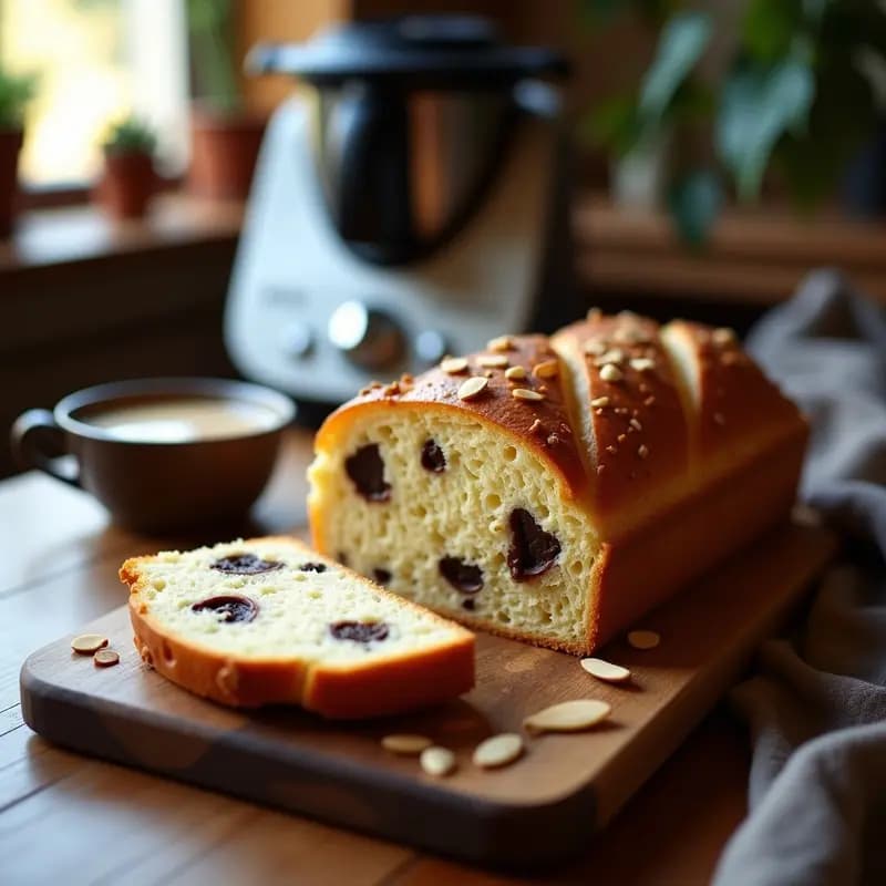 Brioche Francés con Chocolate y Cardamomo: Desayuno Gourmet en Thermomix