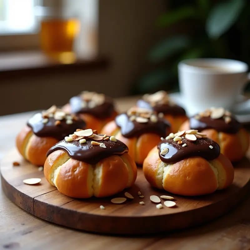 Brioche Francés con Chocolate Vegano: Desayuno Decadente Sin Huevos