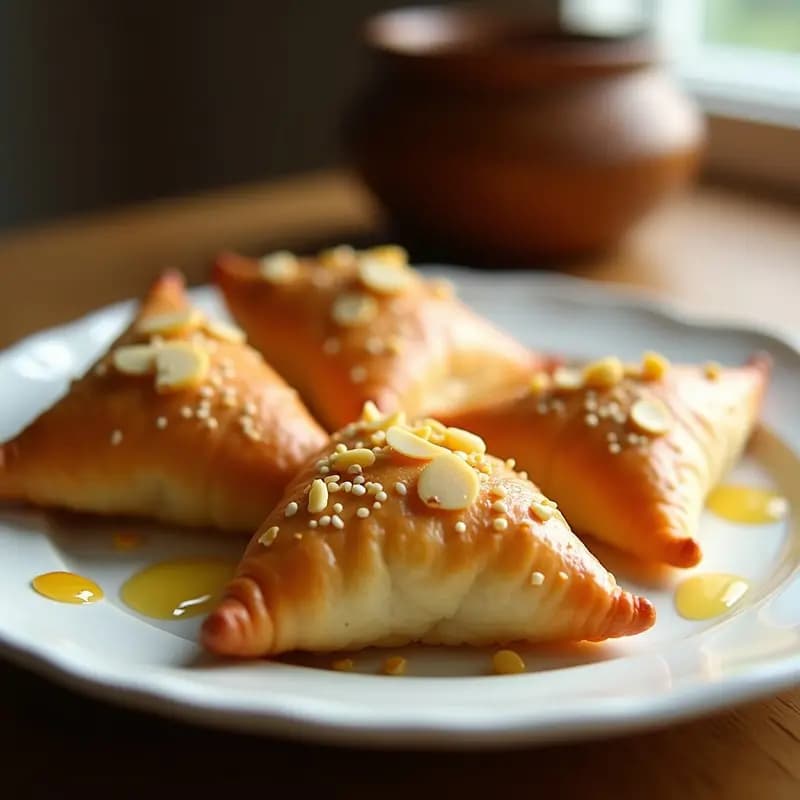 Briouat de Queso y Miel: Empanadillas Marroquíes Dulces en Airfryer