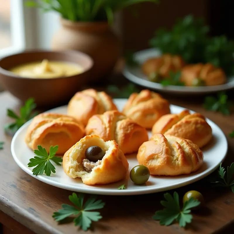Briouats de Atún y Aceitunas: Receta Marroquí Crujiente en Airfryer con Hojaldre Integral